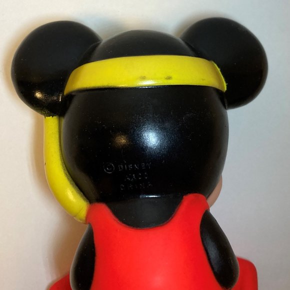 Vintage Disney Mickey Mouse Snorkel/Scuba Bath Toy - Picture 6 of 8